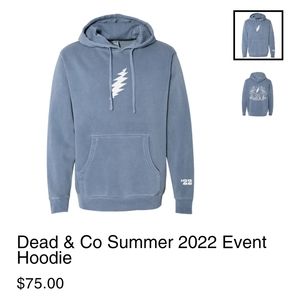 Dead & Company Summer 2022 Tour Hoodie Sweatshirt